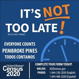 Census Ad Not too late