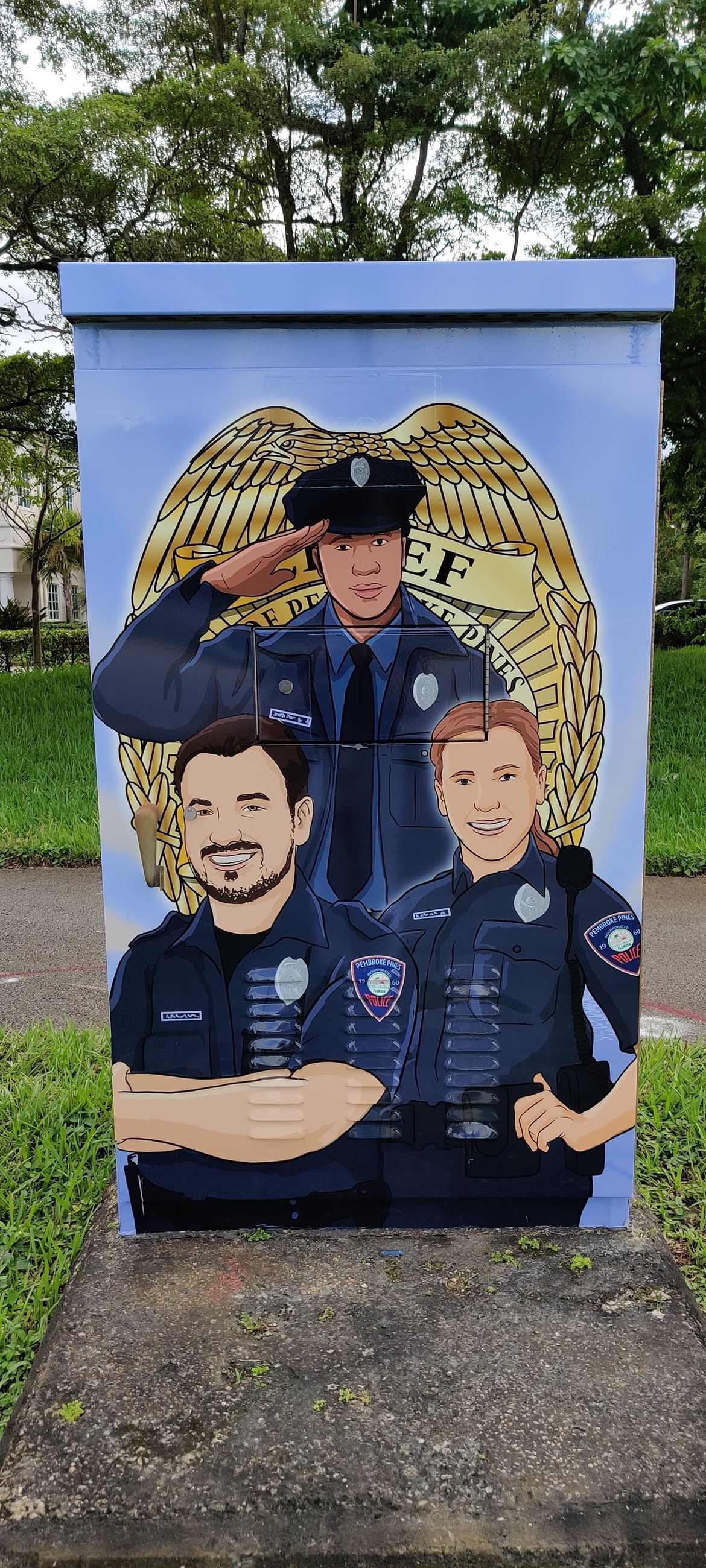 Officers 9590 Pines Boulevard-SE Corner