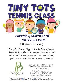 Feb Tiny Tot Tennis Flyer - MarchWEB