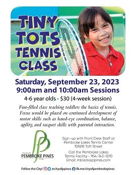 Tiny Tots Tennis Class Flyer web