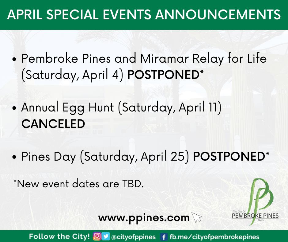 Copy of COVID19 april events